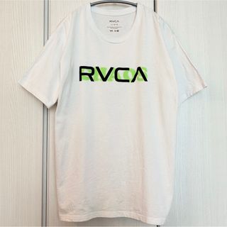 ルーカ(RVCA)のRVCA トップス Tシャツ 半袖 メンズ ロゴ 白(Tシャツ/カットソー(半袖/袖なし))