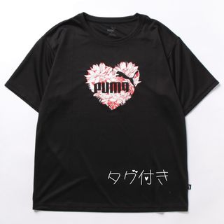 プーマ(PUMA)のタグ付き新品未使用 PUMA ウィメンズ 半袖 ハート Tシャツ(Tシャツ(半袖/袖なし))