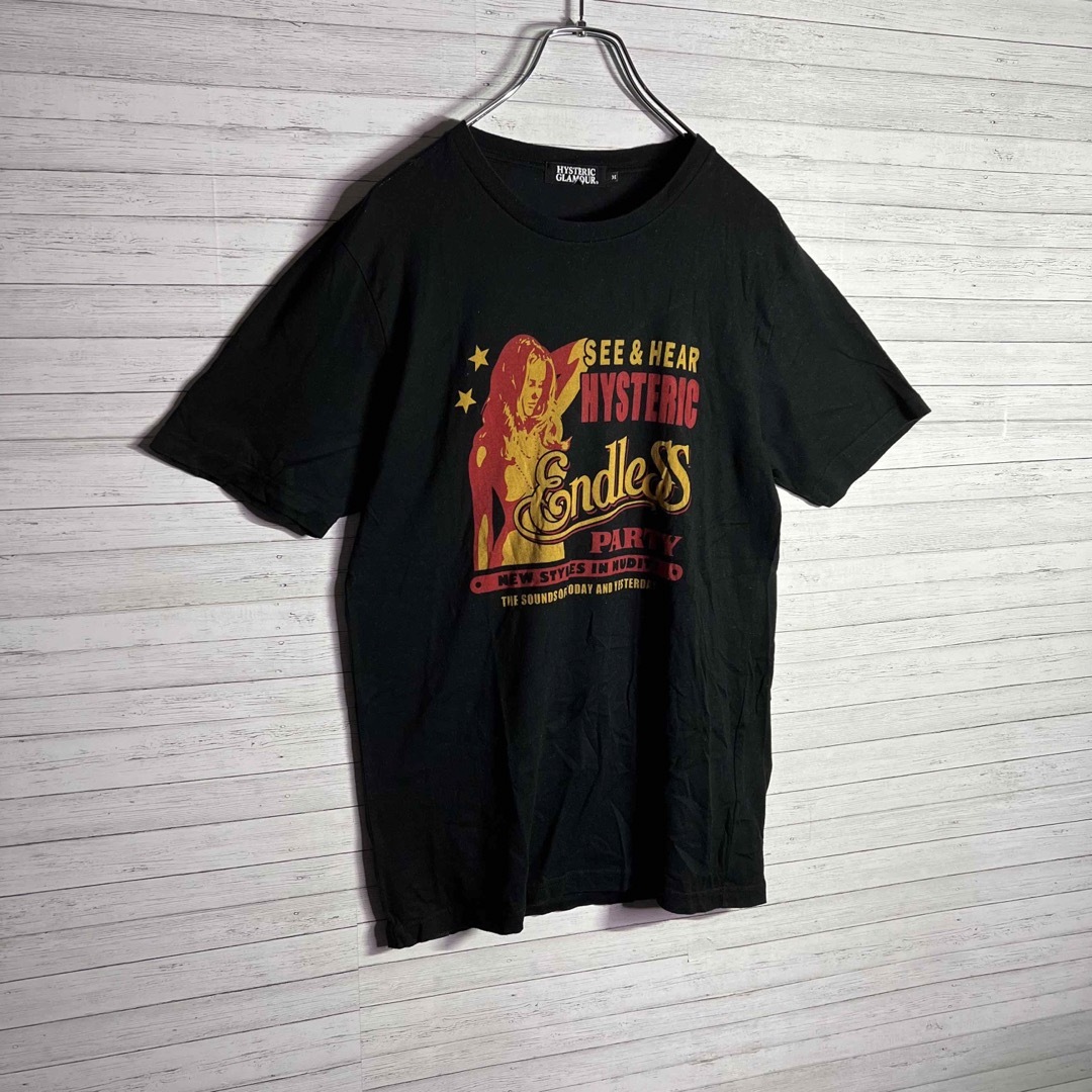【即完売モデル】ヒステリックグラマー☆ビックロゴ　人気デザイン　半袖Tシャツ