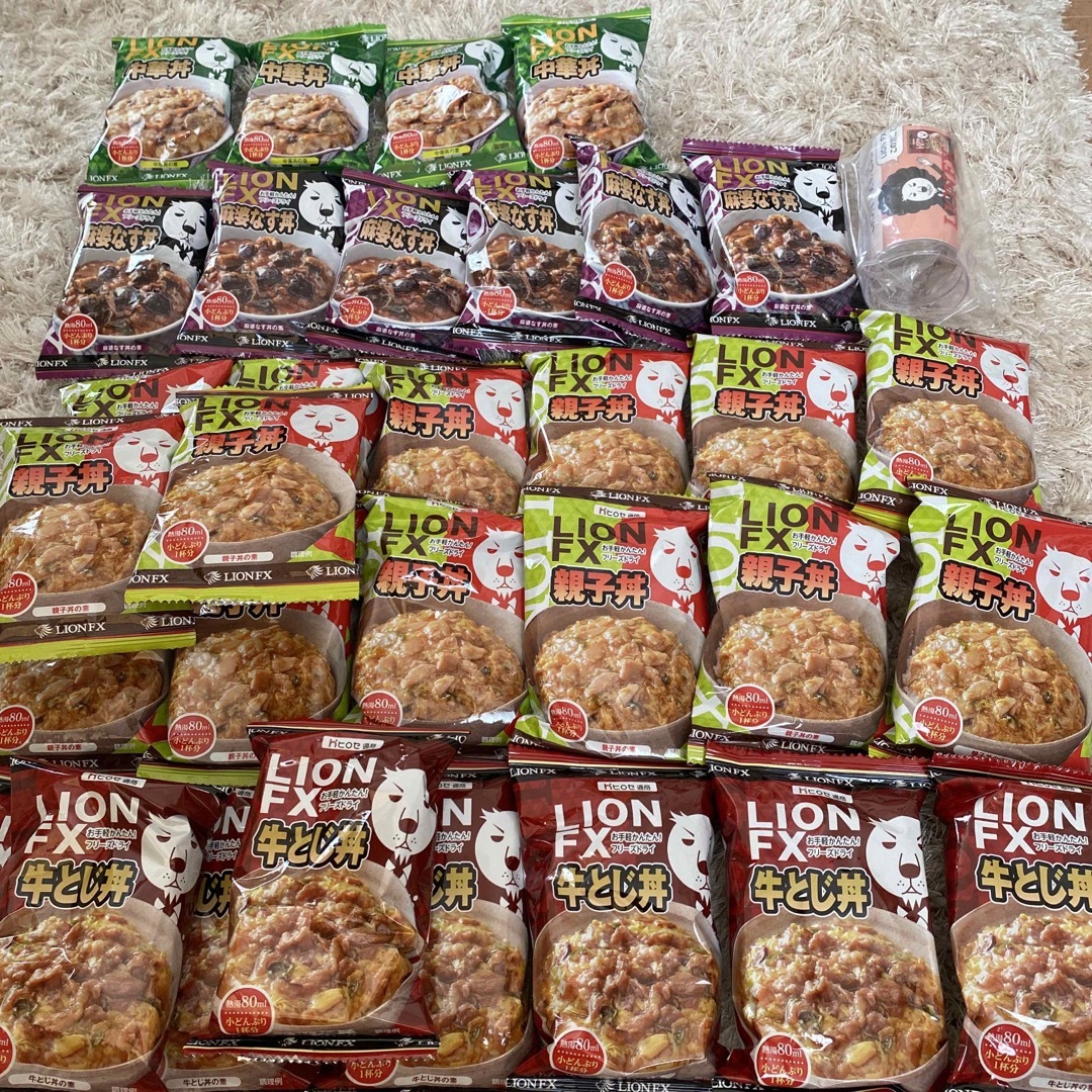 ヒロセ通商　フリーズドライセット　32個セット 食品/飲料/酒の加工食品(インスタント食品)の商品写真