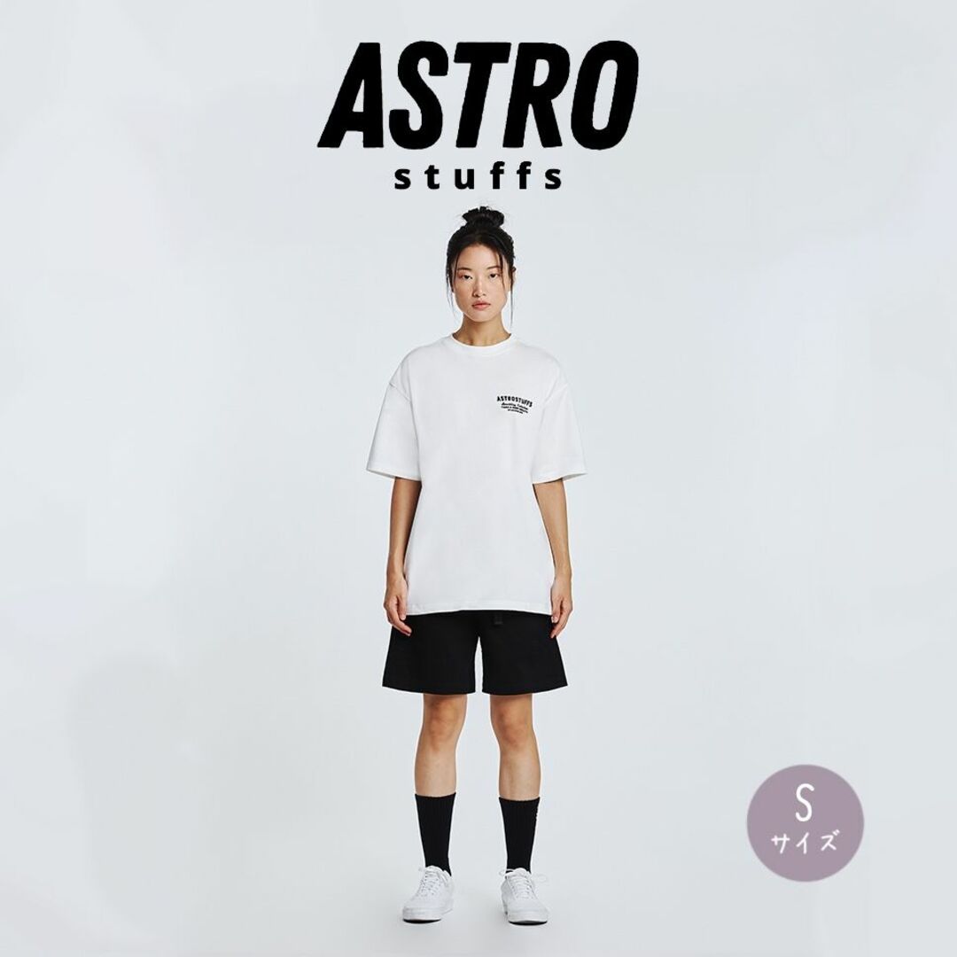 ASTRO stuffs☆REWILDINGコレクション☆Tシャツ☆白（S）