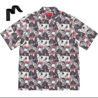 シュプリーム(Supreme)のsupreme Magazine S/S Shirt 新品 グレイマガジンシャツ(シャツ)