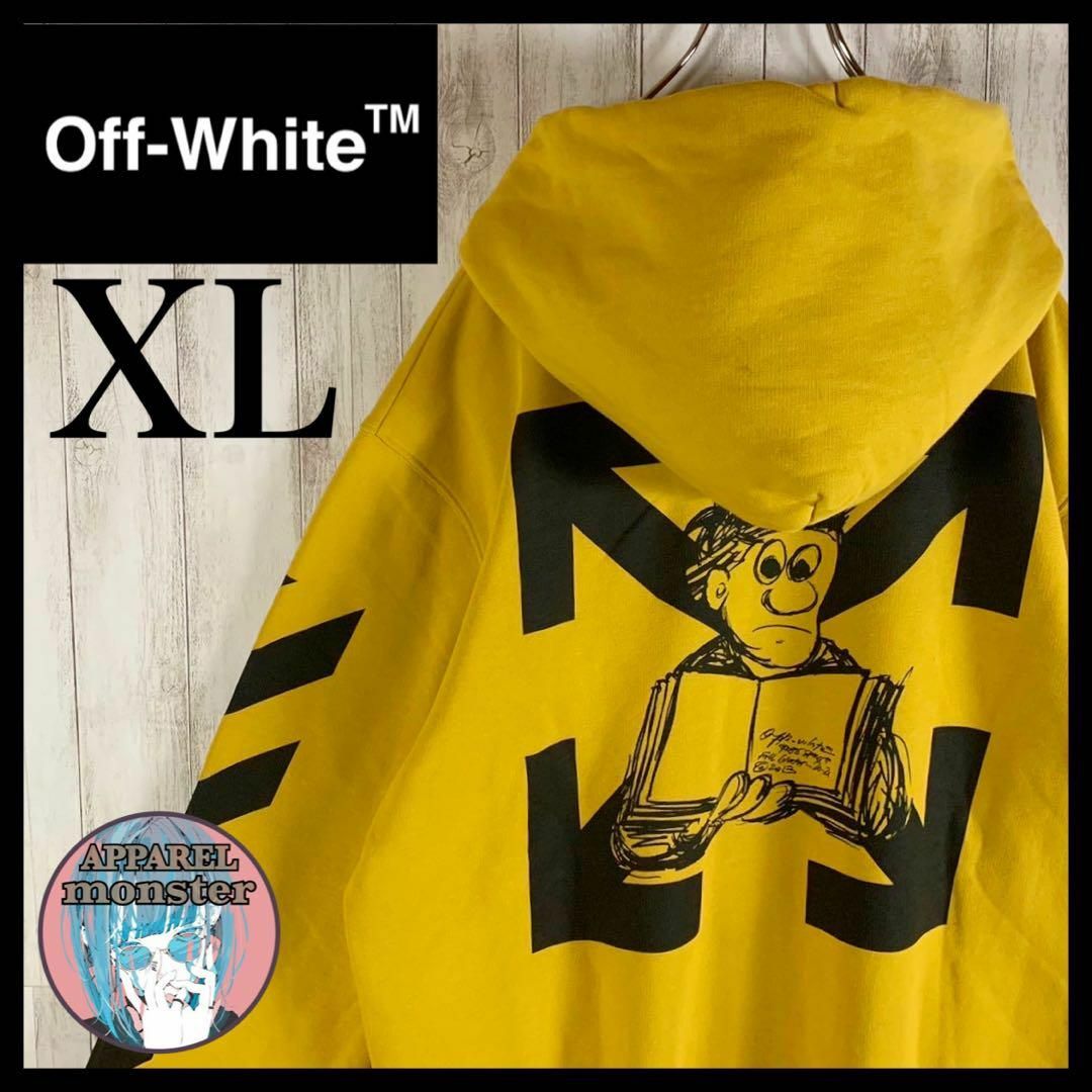 確実正規品 off-white モナリザパーカー M