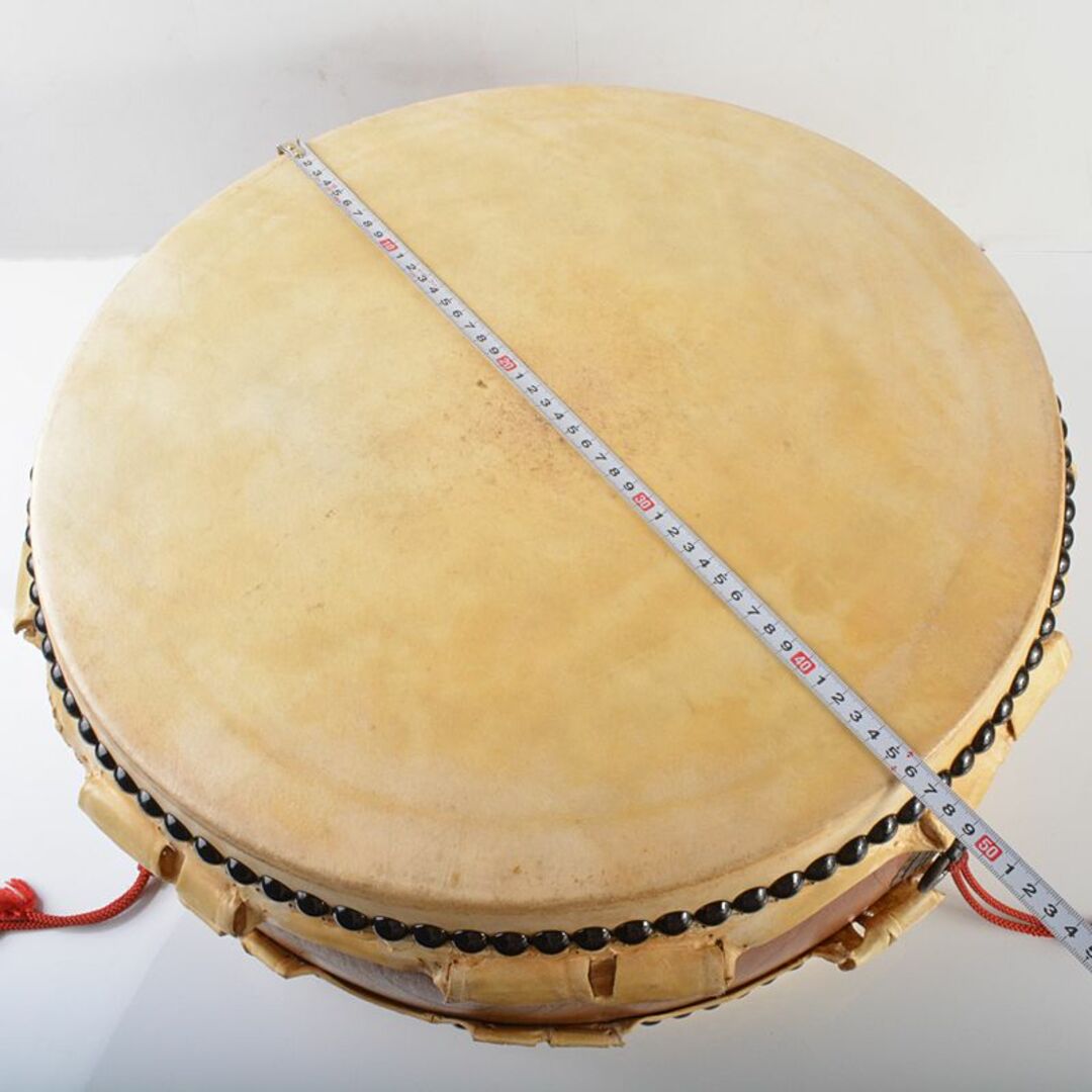 和楽器 和太鼓 平胴太鼓 一尺六寸 皮ケース付 M R6175Bの通販 by 和楽器 和太鼓 平胴太鼓 一尺六寸 皮ケース付 M R6175Bの通販 by