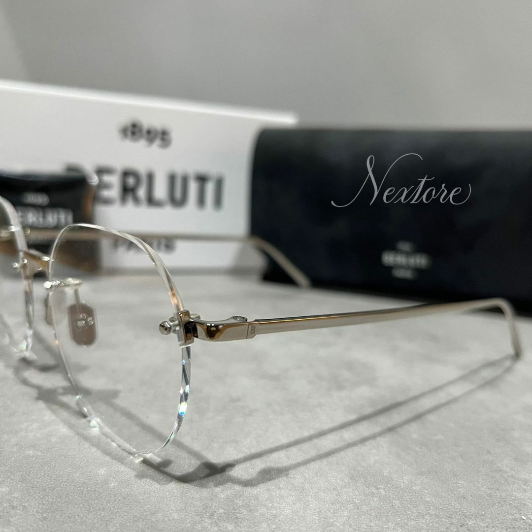 新品 BERLUTI ベルルッティ BL50010U 016 メガネ サングラス | site