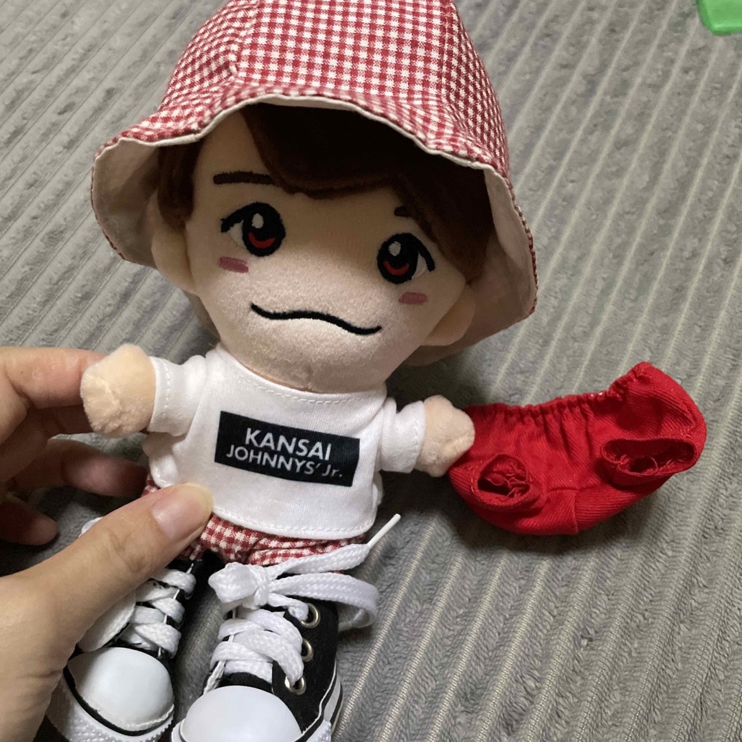 なにわ男子 - なにわ男子 ちびぬい 西畑大吾 お洋服靴キャップセットの なにわ男子 - なにわ男子 ちびぬい 西畑大吾 お洋服靴キャップセットの