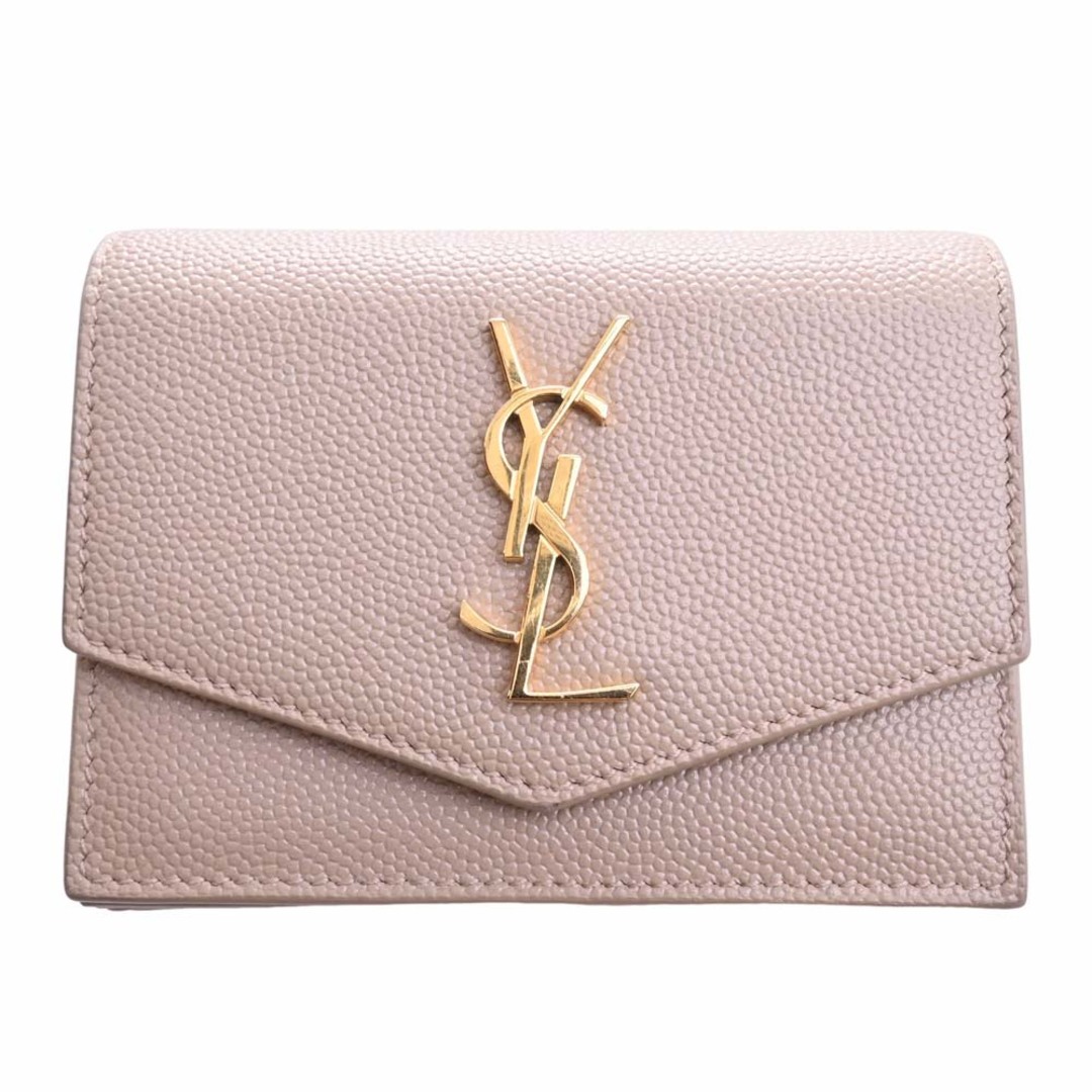 Saint Laurent   中古SAINT LAURENT サンローラン レザー 二つ折り