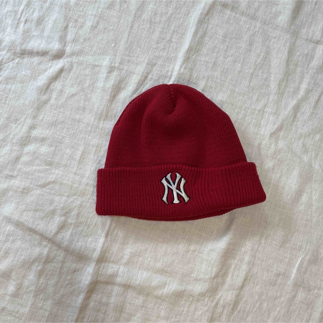 MLB(メジャーリーグベースボール)のNY ヤンキース ニット帽 ニットキャップ ビーニー　yankees old メンズの帽子(ニット帽/ビーニー)の商品写真