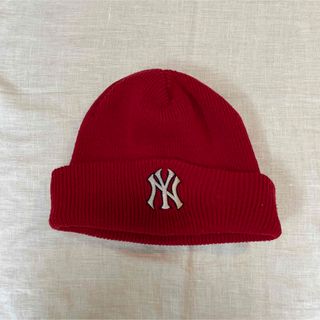 メジャーリーグベースボール(MLB)のNY ヤンキース ニット帽 ニットキャップ ビーニー　yankees old(ニット帽/ビーニー)