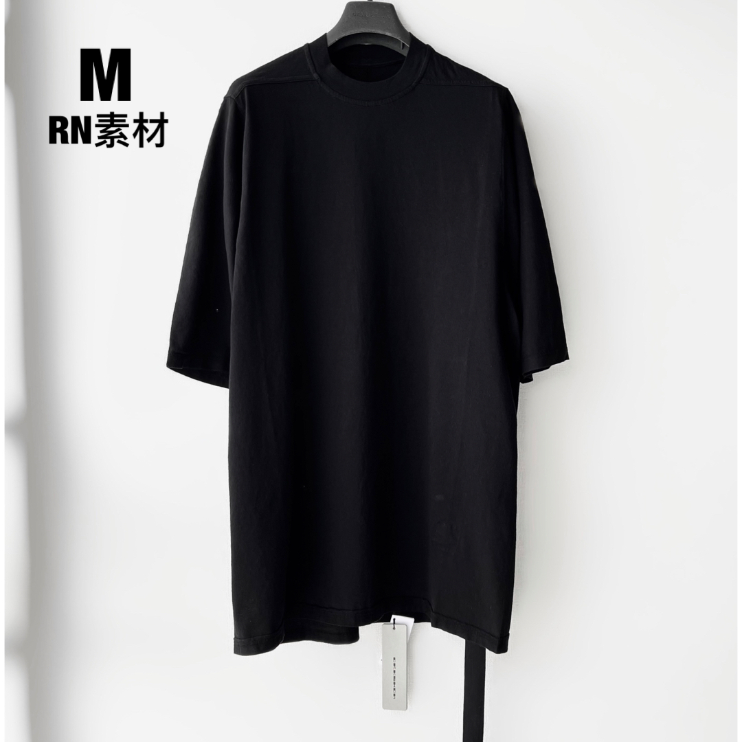デザイナーズブランド新品　RICK OWENS DRKSHDW Jumbo半袖Tシャツ　ブラック　M