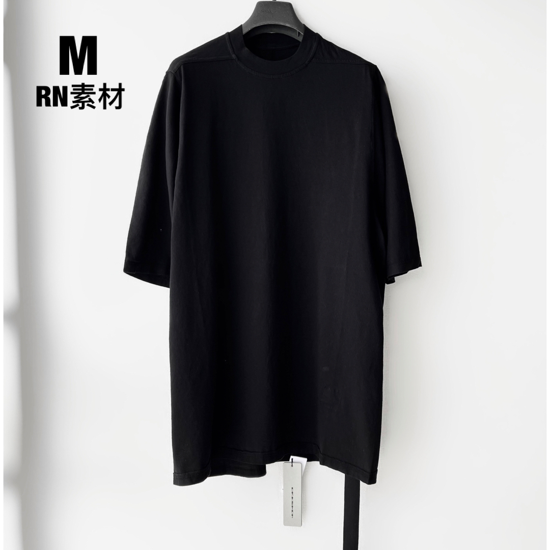 DRKSHDW(ダークシャドウ)の新品　RICK OWENS DRKSHDW Jumbo半袖Tシャツ　ブラック　M メンズのトップス(Tシャツ/カットソー(半袖/袖なし))の商品写真