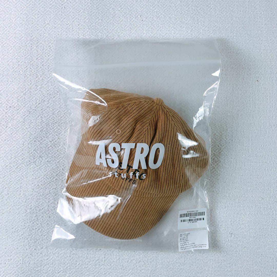 ASTRO stuffs☆REWILDINGコレクション☆キャップ☆茶色
