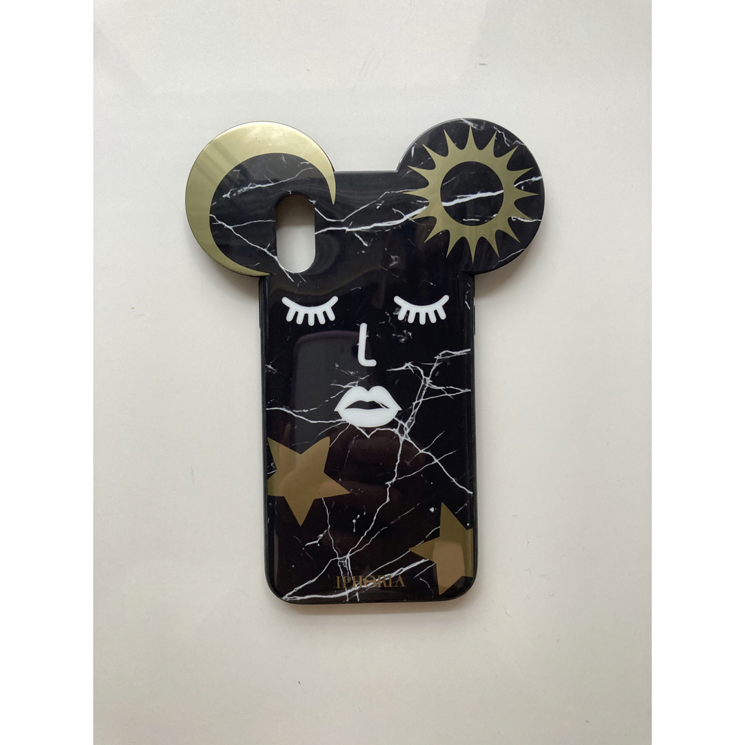 IPHORIA(アイフォリア)のアイフォリアteddy black sky  iPhoneX /Xs スマホ/家電/カメラのスマホアクセサリー(iPhoneケース)の商品写真