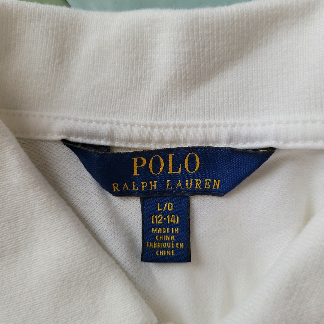 POLO RALPH LAUREN(ポロラルフローレン)のラルフローレン　ポロシャツ　150 キッズ/ベビー/マタニティのキッズ服女の子用(90cm~)(Tシャツ/カットソー)の商品写真