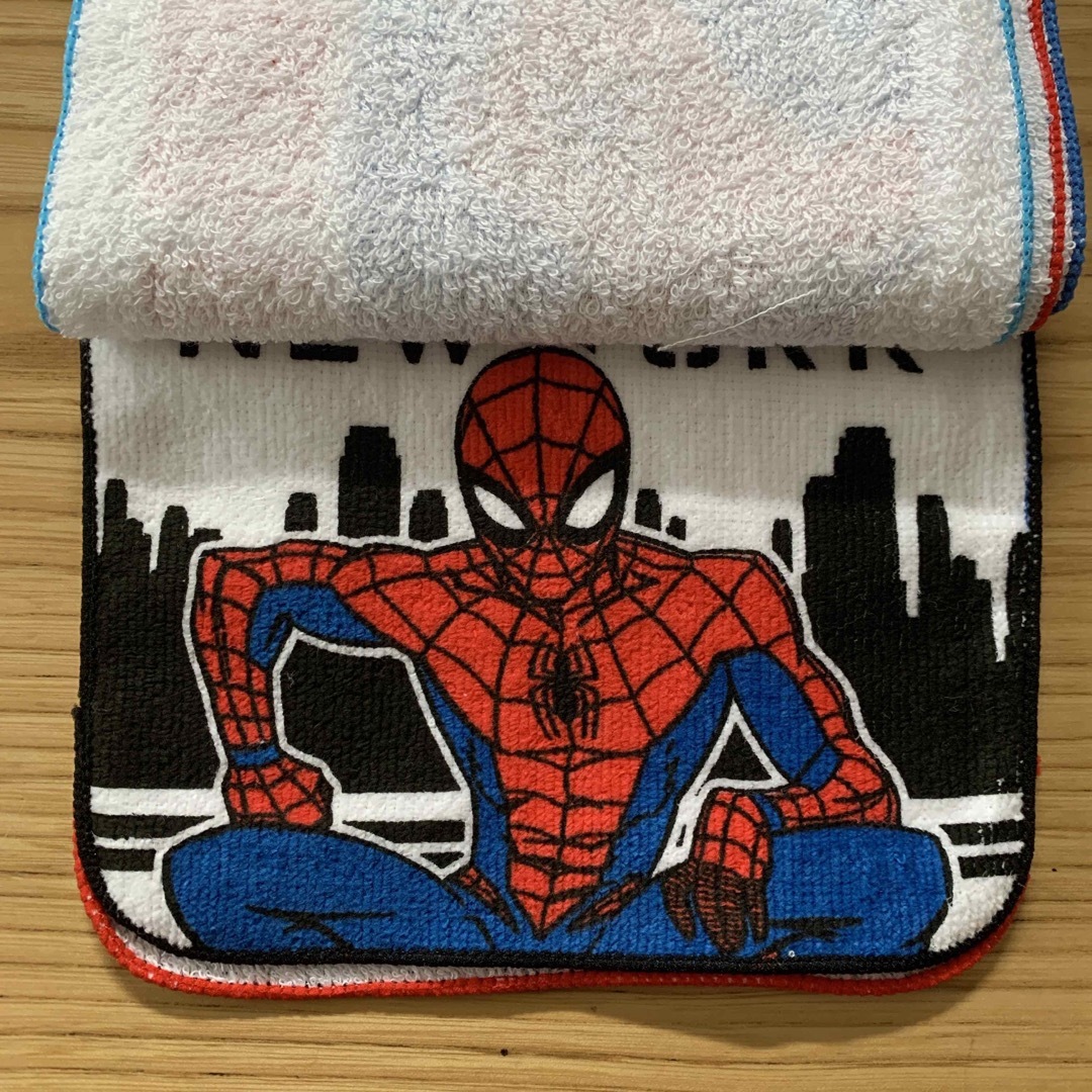 MARVEL(マーベル)のスパイダーマン ミニタオル 5枚セット a プチタオル ポケットタオル 入園準備 キッズ/ベビー/マタニティのこども用ファッション小物(その他)の商品写真