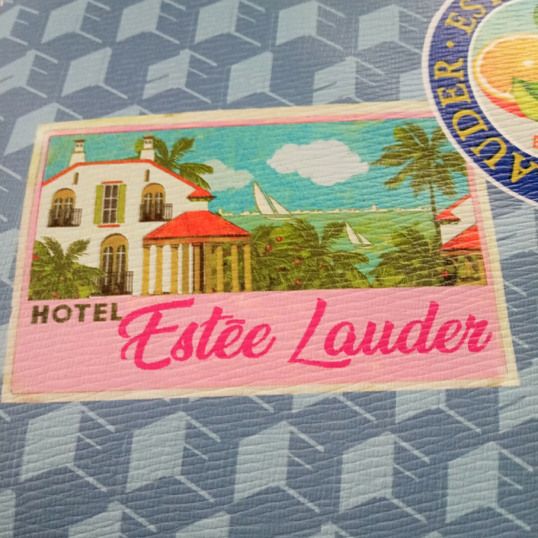 Estee Lauder(エスティローダー)の値下げ☆エスティーローダー　化粧ポーチ　ノベルティ レディースのファッション小物(ポーチ)の商品写真