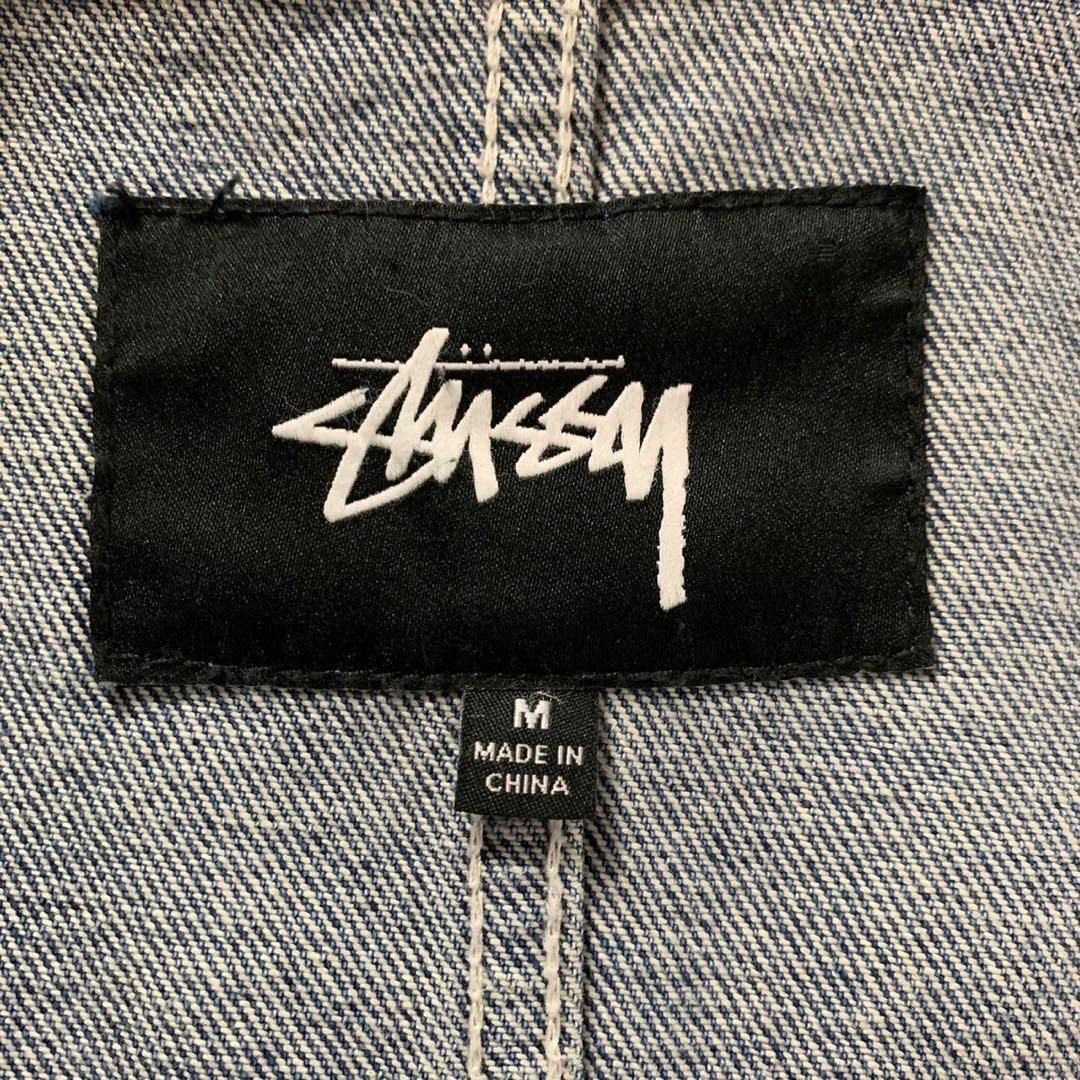 STUSSY ステューシー カバーオール コットン ブロックチェック