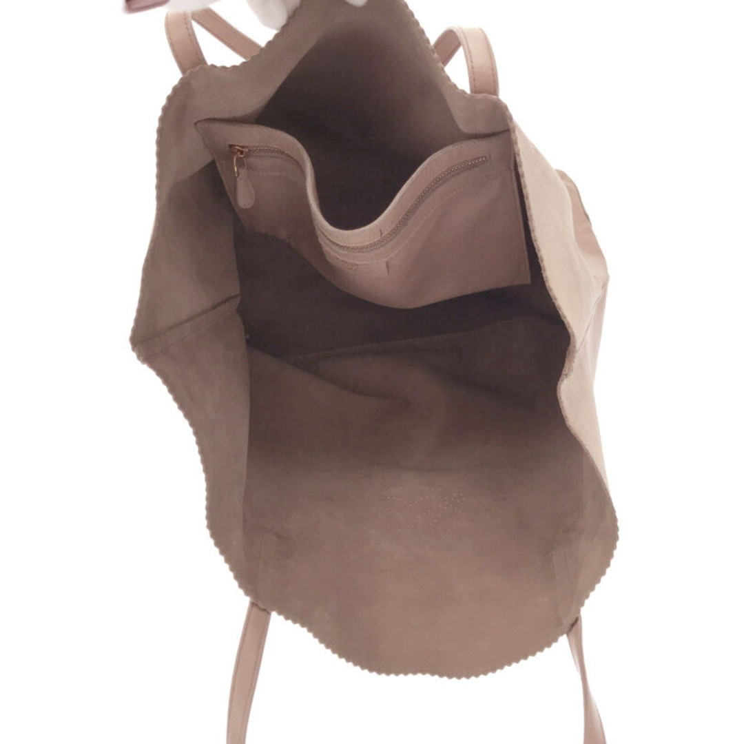 LOEWE(ロエベ)のLOEWE ロエベ アナグラムレザートートバッグ ピンクベージュ レディースのバッグ(トートバッグ)の商品写真