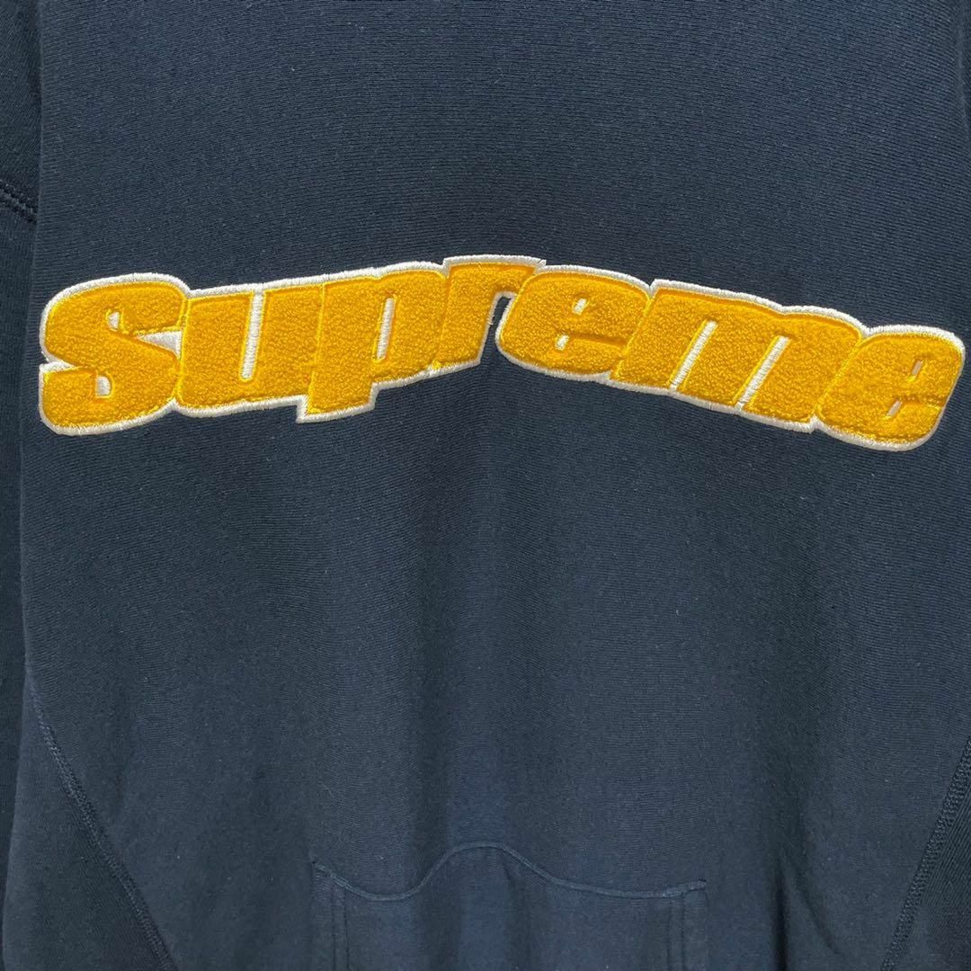 Supreme　アーチロゴパーカー　XLサイズ　ネイビー