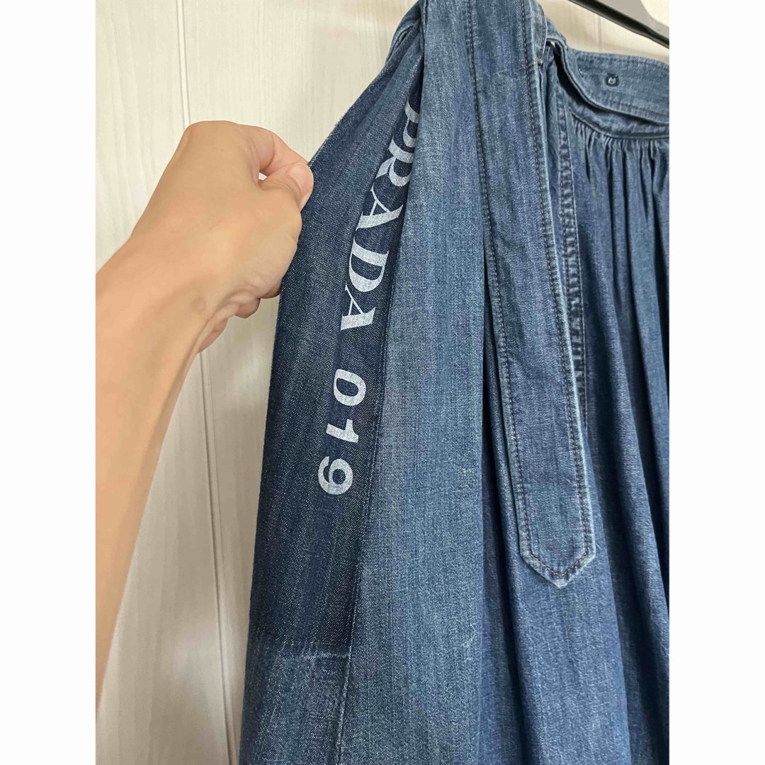 PRADA(プラダ)のyoko様専用prada 2019SSデニムスカート レディースのスカート(ロングスカート)の商品写真