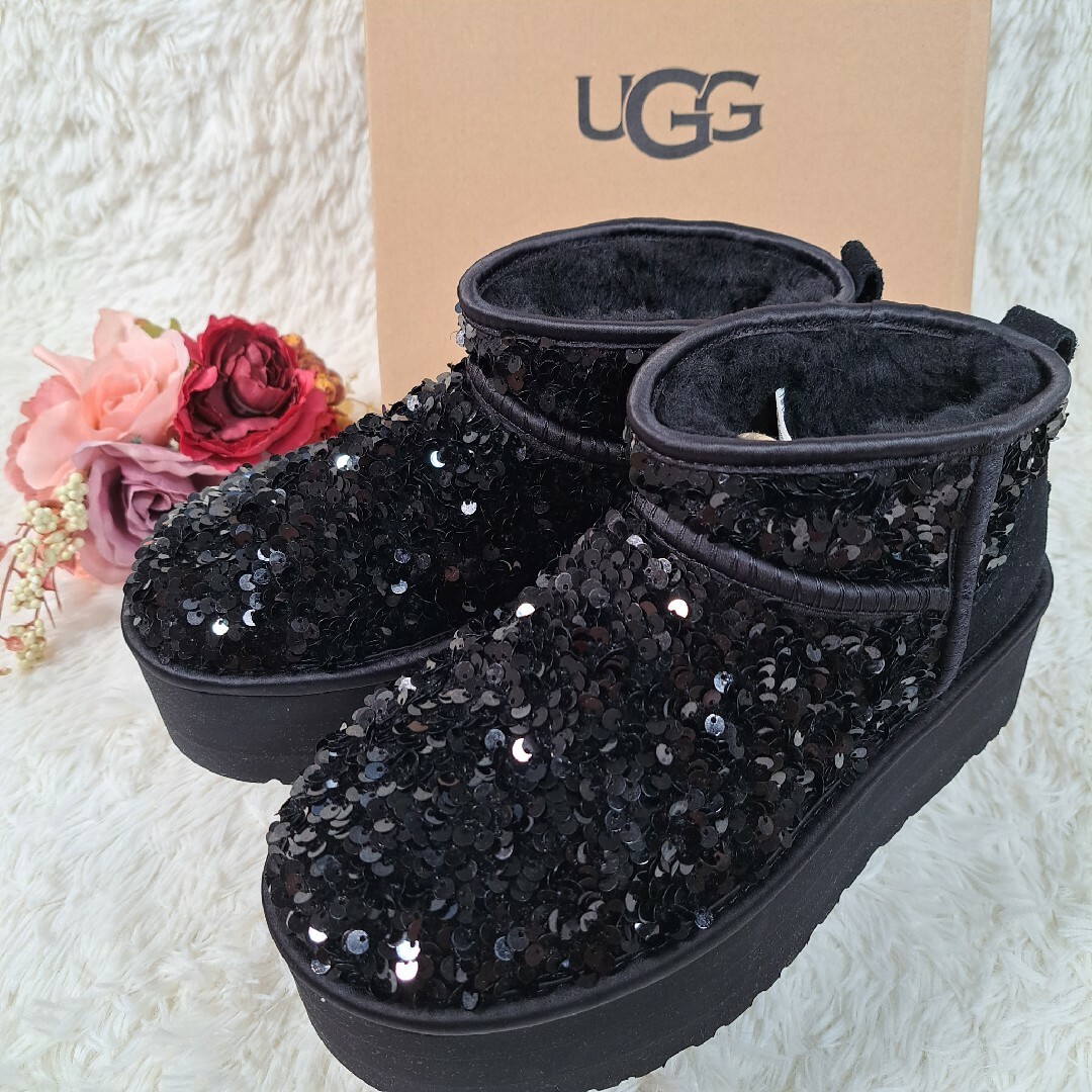 【新品】 UGG ULTRA MINI CHUNKY SEQUIN スパンコール