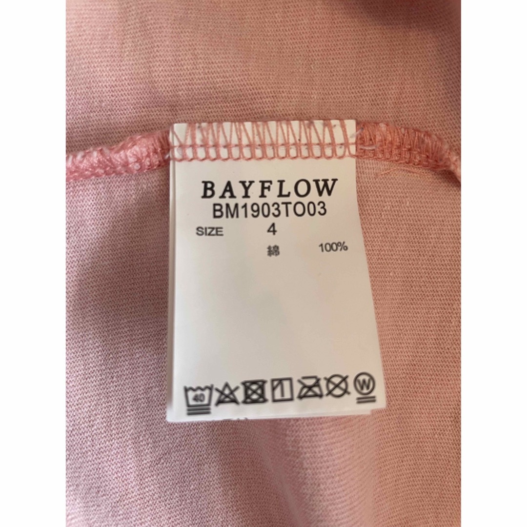 BAYFLOW(ベイフロー)のBAYFLOW Tシャツ　L サイズ　コットン100% メンズのトップス(Tシャツ/カットソー(半袖/袖なし))の商品写真