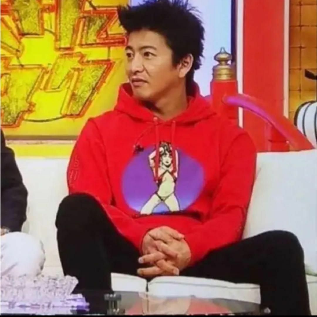 446【木村拓哉着用】シュプリーム☆ビッグロゴ 最高デザイン パーカー