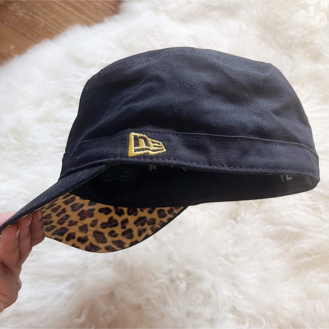 NEW ERA(ニューエラー)のNEW ERA ニューエラ ベースボール キャップ ブラック レオパード レディースの帽子(キャップ)の商品写真