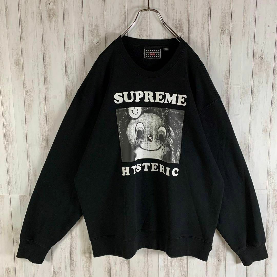 Supreme Hysteric Glamour Crewneck 黒 XXL