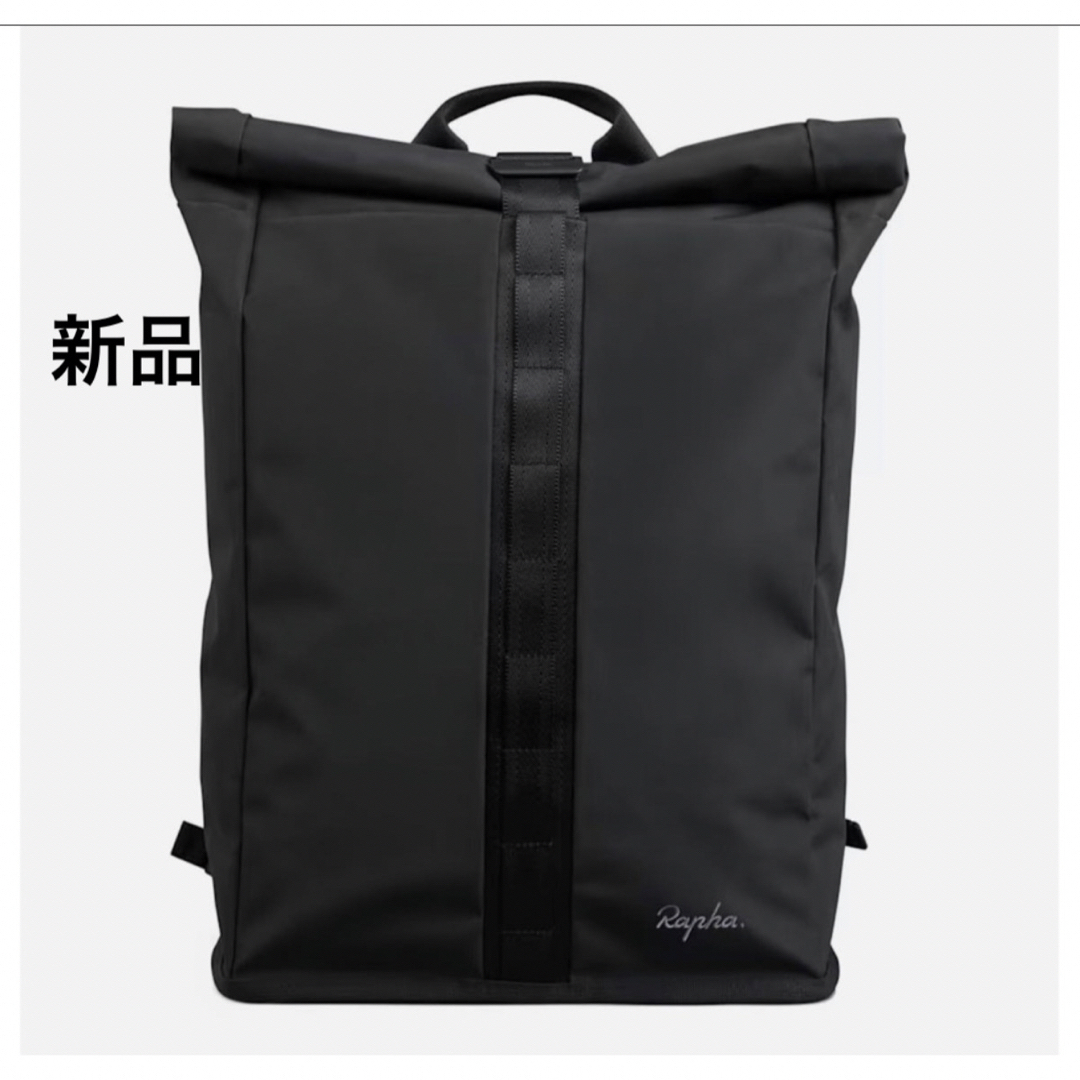 新品 Rapha Backpackブラック ラファ ロールトップ バックパック  スポーツ/アウトドアの自転車(バッグ)の商品写真