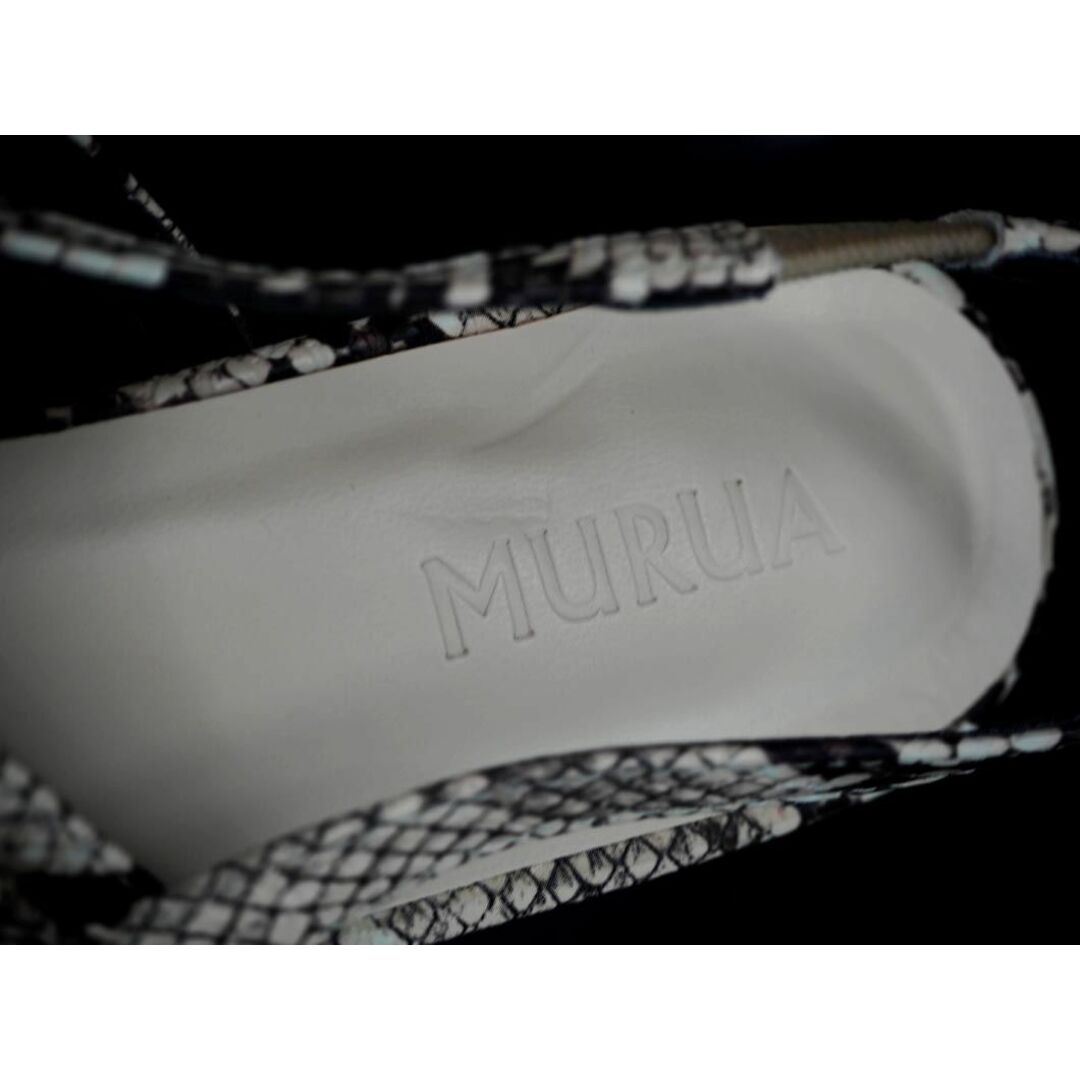 MURUA(ムルーア)のMURUA ムルーア 012111800401 メタルヒール ミュール パイソン柄 パンプス size36（23ｃｍくらい）/ミックス ■◆ レディース レディースの靴/シューズ(ハイヒール/パンプス)の商品写真