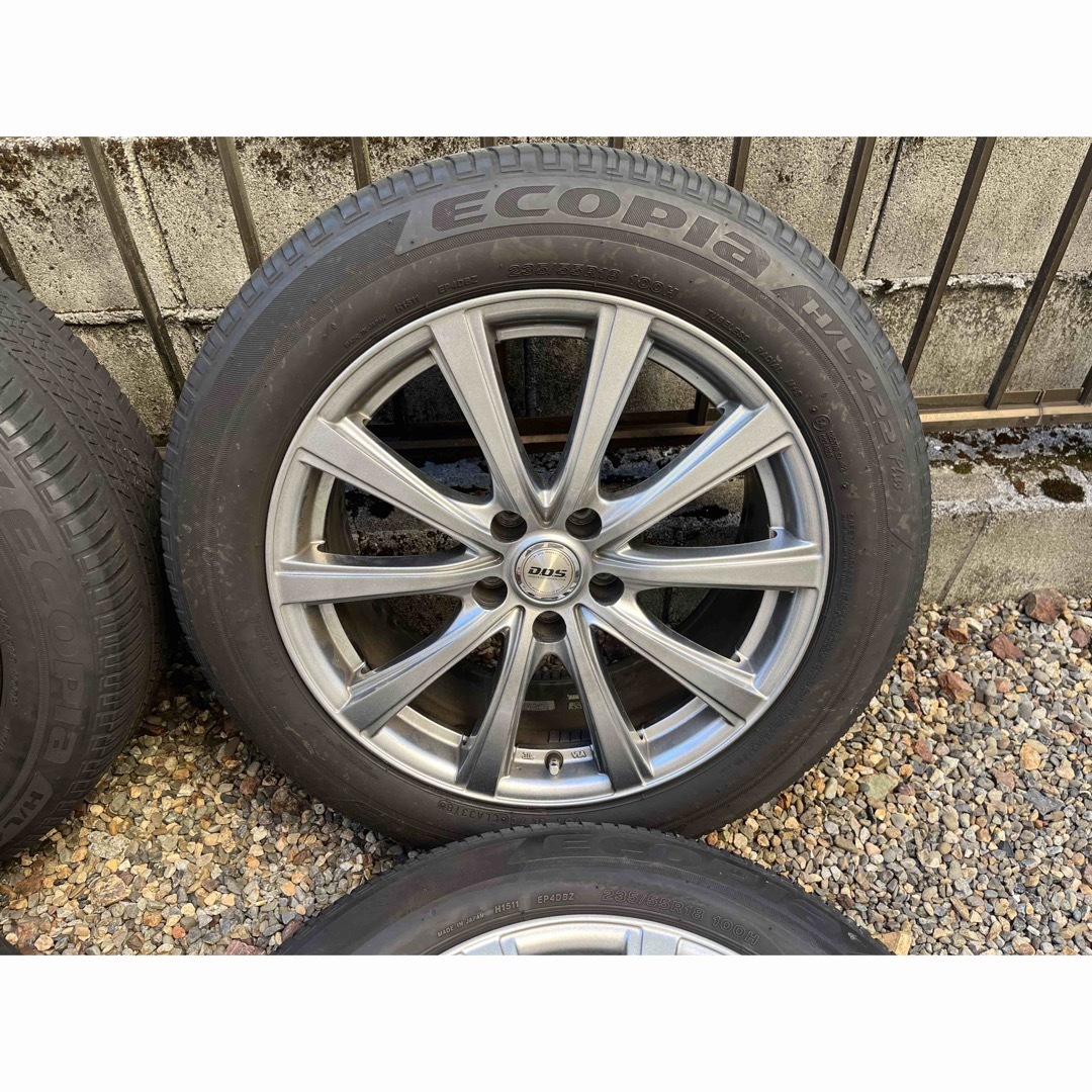 BRIDGESTONE - 特価【美品】SUV.ミニバン 18インチ 夏タイヤホイール