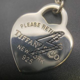 【美品】ティファニー リターントゥ サンダーボルト ネックレス