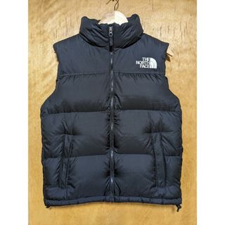 ザノースフェイス(THE NORTH FACE)のノースフェイス ヌプシベスト メンズ Lサイズ 希少 レア 古着 ブラック(ダウンベスト)