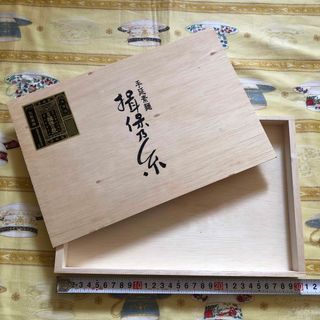 イボノイト(Ibonoito)の揖保乃糸 そうめん　木箱 木製 木　空箱　から箱　小物入れ　工作(その他)