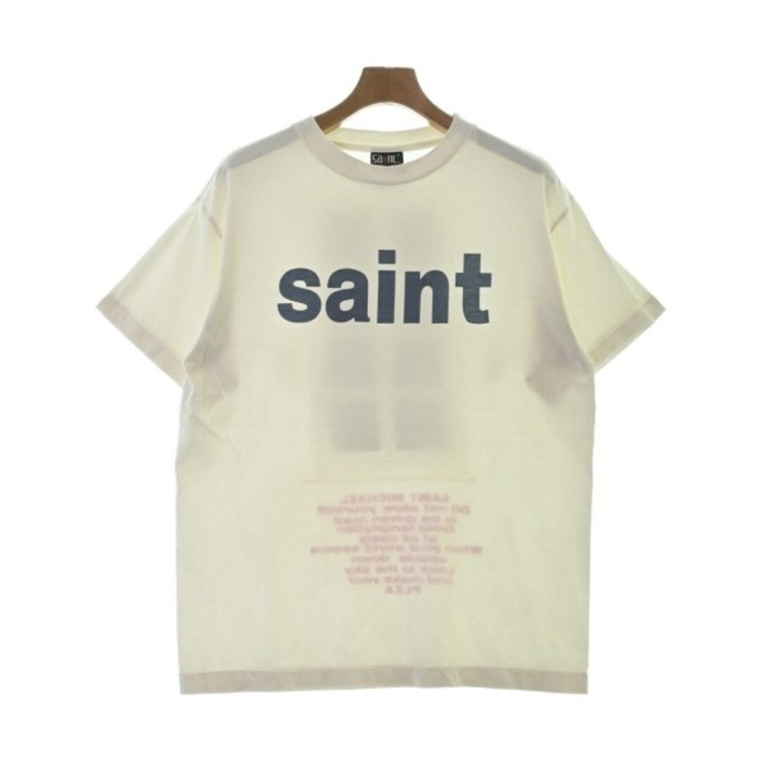 SAINT MICHAEL セントマイケル Tシャツ・カットソー S 白