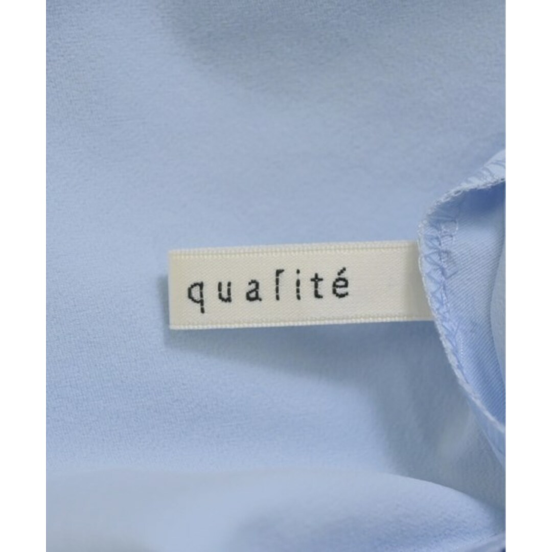 qualite(カリテ)のqualite カリテ クロップドパンツ 38(M位) 青 【古着】【中古】 レディースのパンツ(クロップドパンツ)の商品写真