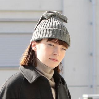 スティーブンアラン(steven alan)のCLIPPER CASUALS RIBBON BEANIE リボンビーニー(ニット帽/ビーニー)