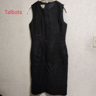 タルボット(TALBOTS)のTalbots  タルボット　ノースリーブワンピース　リネン　麻(ひざ丈ワンピース)