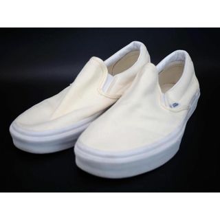 ヴァンズ(VANS)のVANS バンズ 721356 スリッポン スニーカー size25ｃｍ/アイボリー ■■ レディース(スニーカー)