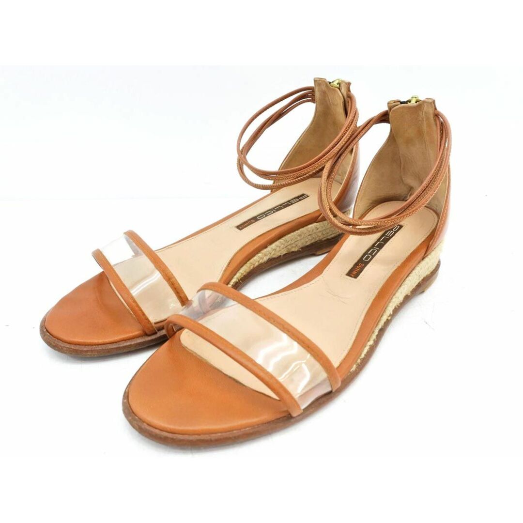 PELLICO ペリーコ SUNNY サニー アンクルストラップ サンダル size36（23ｃｍくらい）/茶 ■◆ レディース