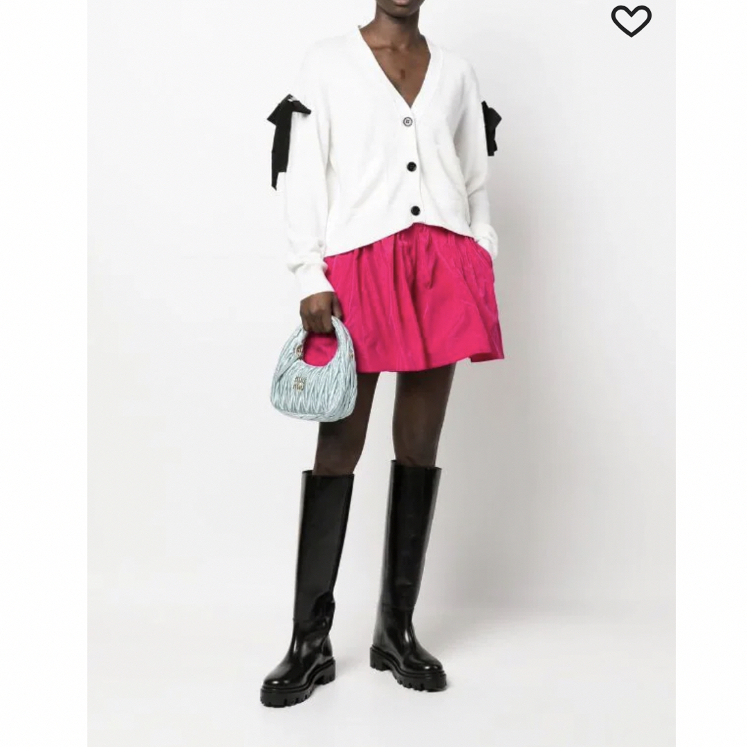 RED VALENTINO(レッドヴァレンティノ)のRED VALENTINO レッドバレンティノ ショートパンツ ピンク 美品 レディースのパンツ(ショートパンツ)の商品写真