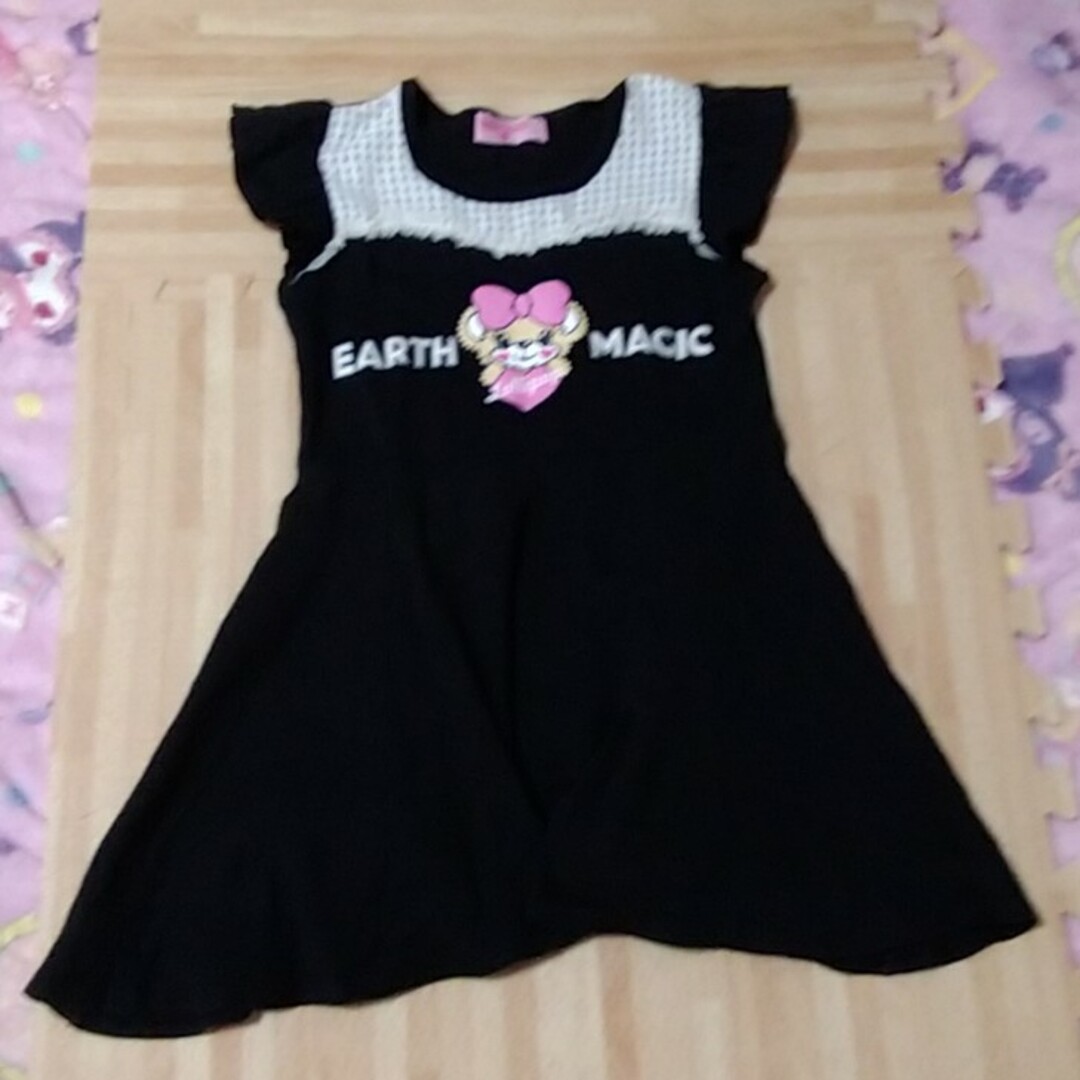 EARTHMAGIC(アースマジック)のアースマジック　ワンピース キッズ/ベビー/マタニティのキッズ服女の子用(90cm~)(ワンピース)の商品写真