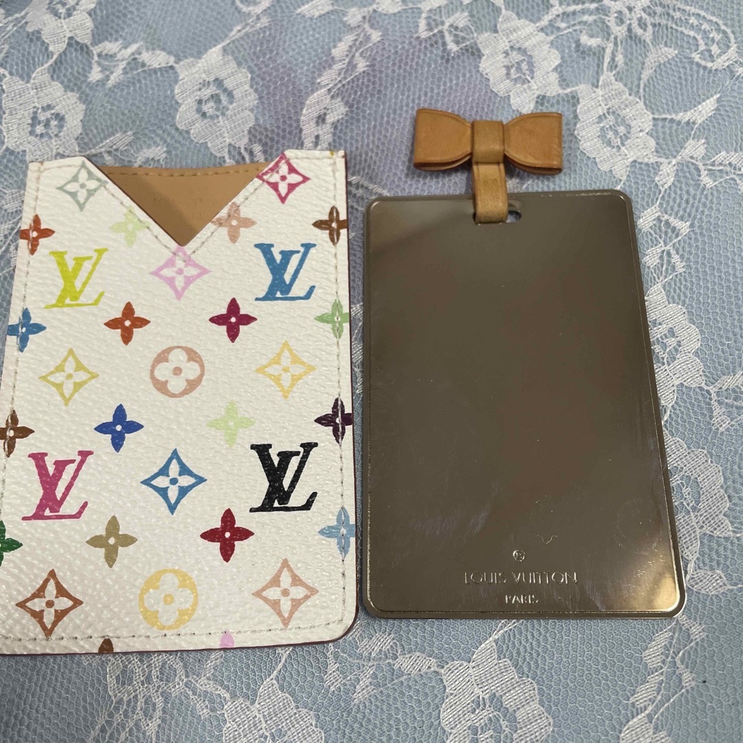 ☆新品未使用☆LOUIS VUITTON ミラー☆マルチカラーホワイト☆ ☆新品未使用☆LOUIS VUITTON ミラー☆マルチカラーホワイト☆