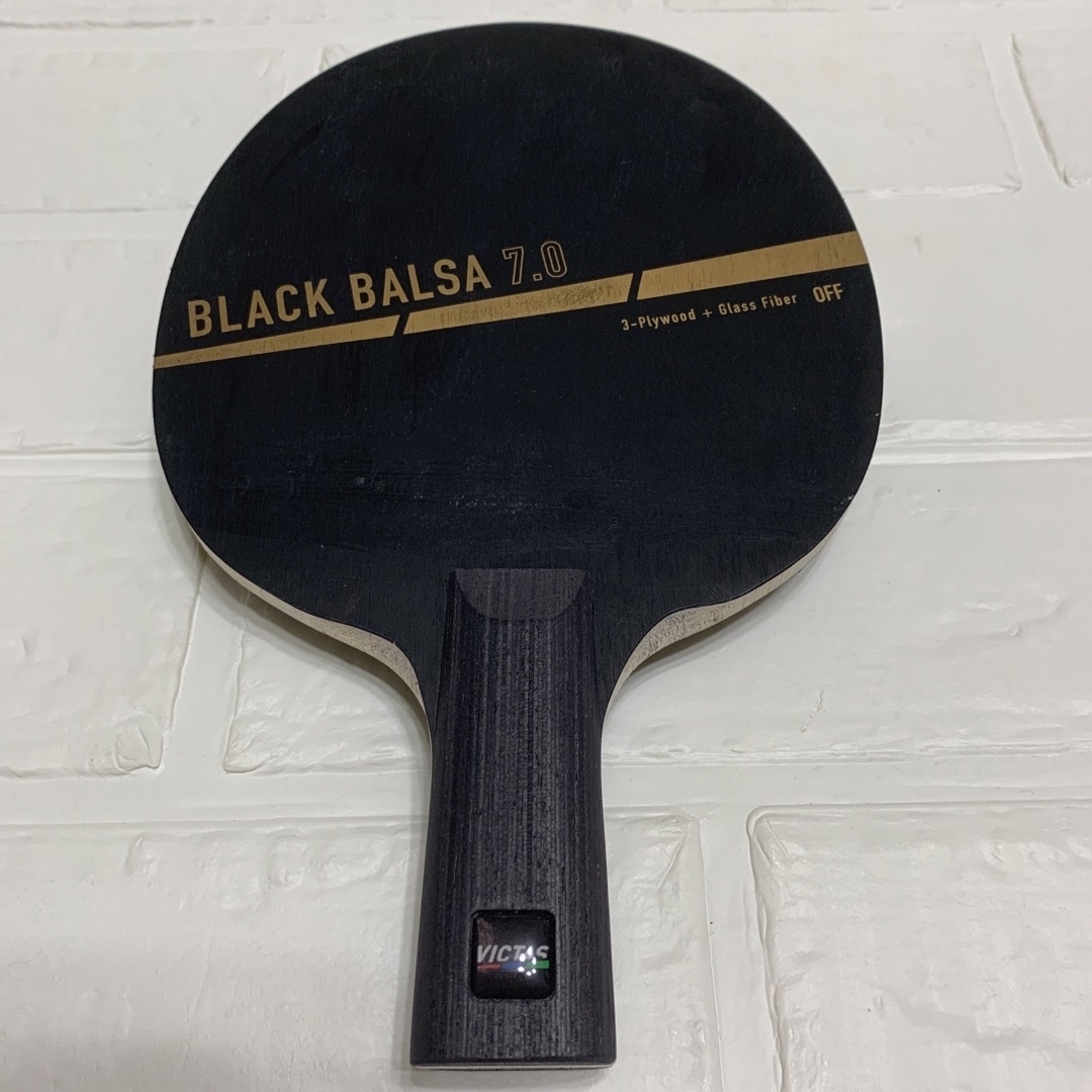 ヴィクタス卓球 ペンラケット BLACK BALSA ブラックバルサ（7.0）