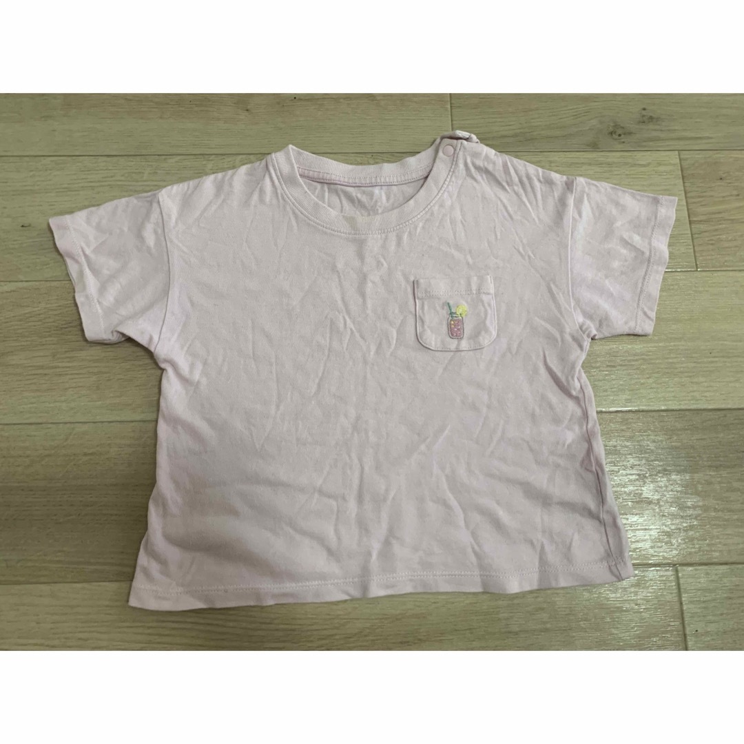 90㎝　トップス　5点セット キッズ/ベビー/マタニティのキッズ服女の子用(90cm~)(Tシャツ/カットソー)の商品写真