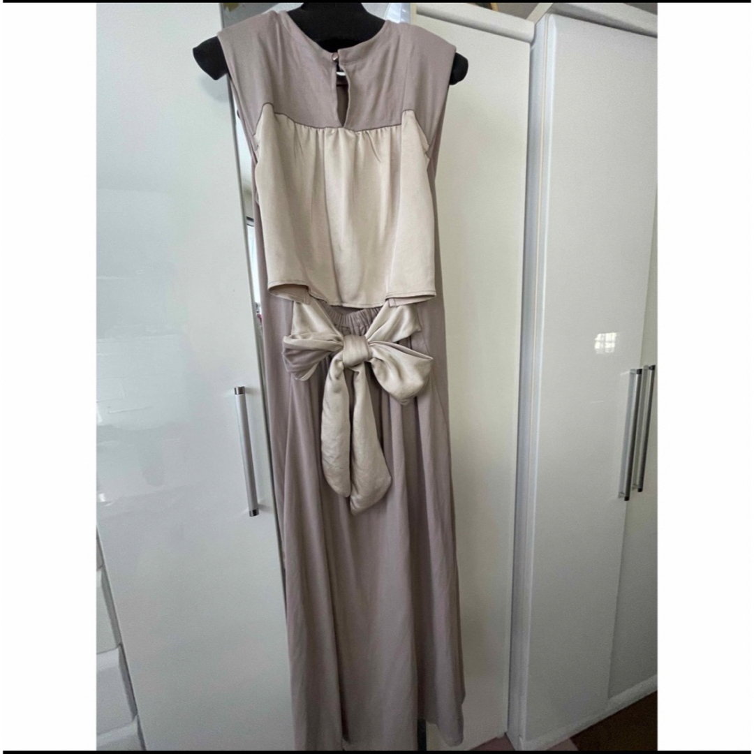 ハーリップトゥ M Two-Tone Belted Jersey Dress 2