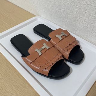 エルメス(Hermes)のHERMES エルメス　コンスタンス　ロワイヤル　サンダル　38(サンダル)