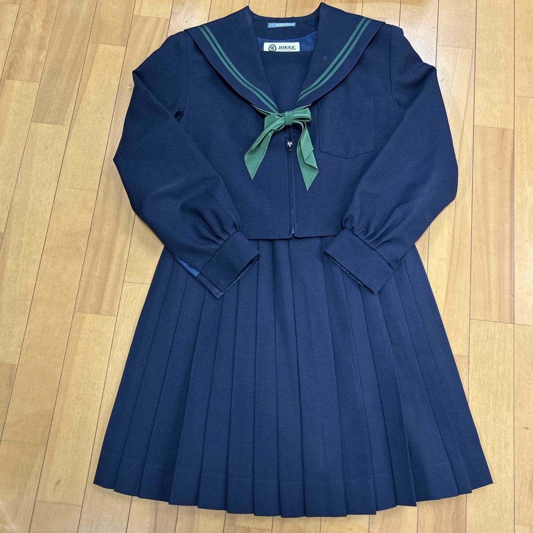 c-8 コスプレ衣装 冬 制服 上下セット リボン付き