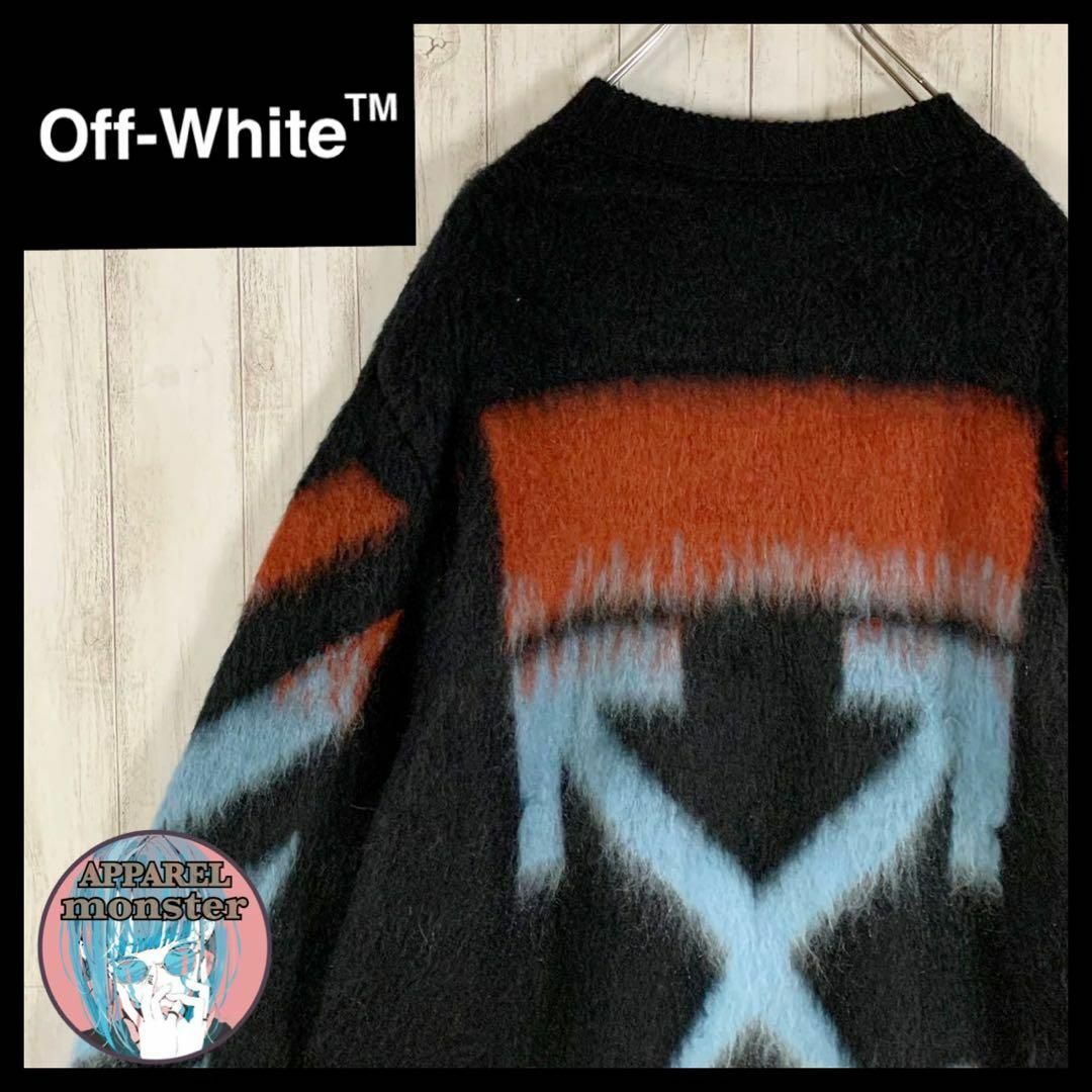 OFF WHITE  ロンT 確実正規品メンズ